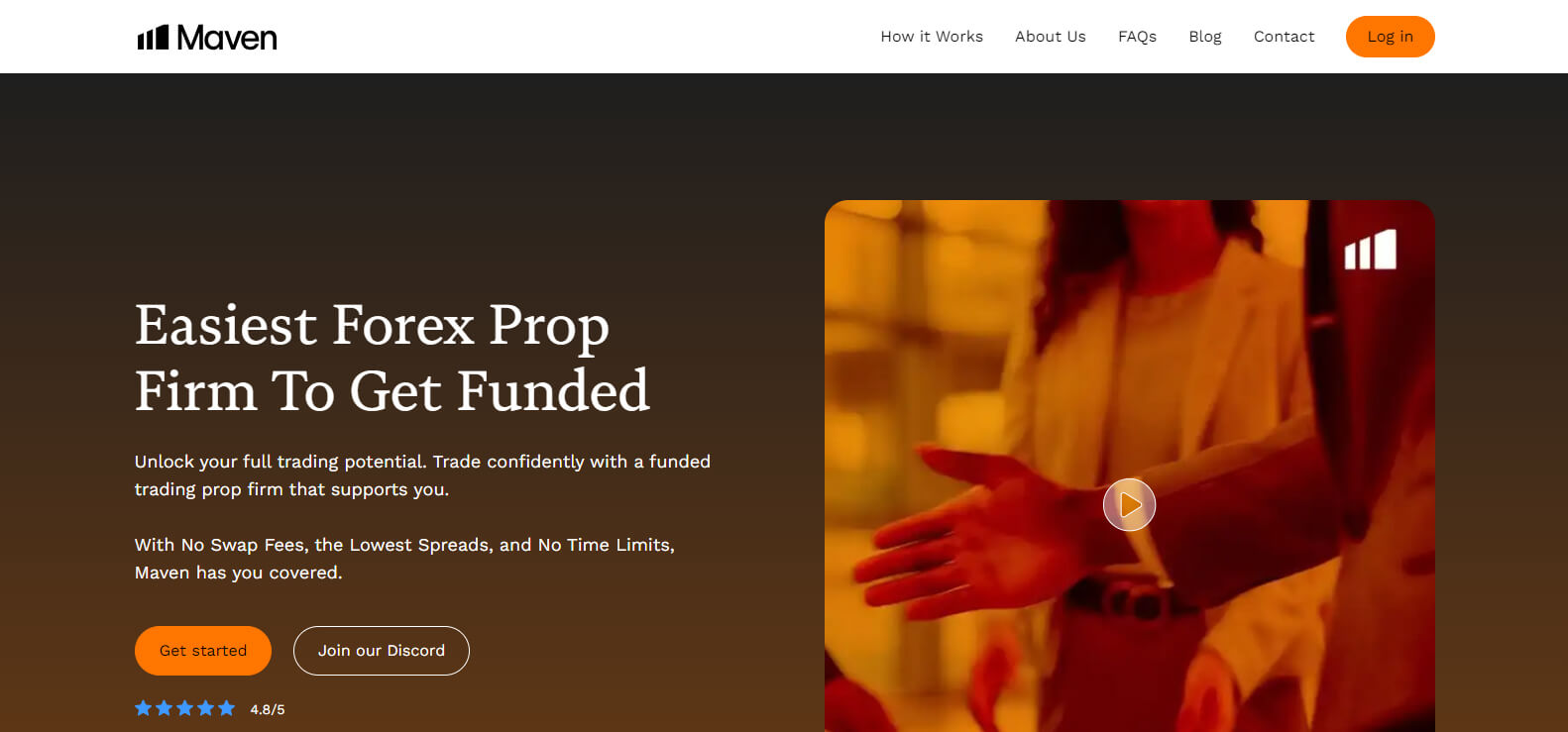 Maven website screenshot